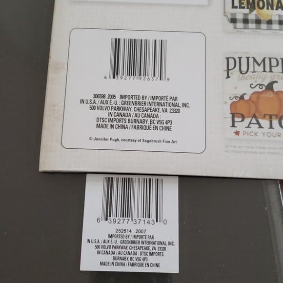 FARMER'S MARKET 2021 12 MONTH CALENDAR W 12 FRAMES - Picture 4 of 4